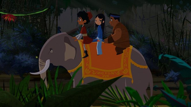 Die Abenteuer des jungen Marco Polo - Auge in Auge mit dem indischen Tiger - Z filmu