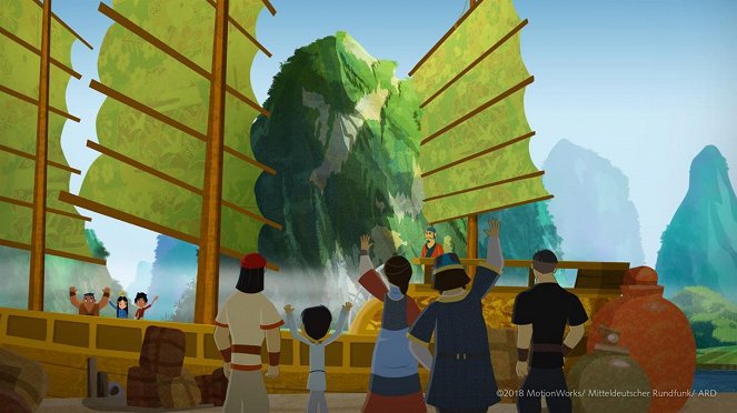 Die Abenteuer des jungen Marco Polo - Auf dem Weg nach Madagaskar - Große Hoffnungen in Hangzhou - Z filmu