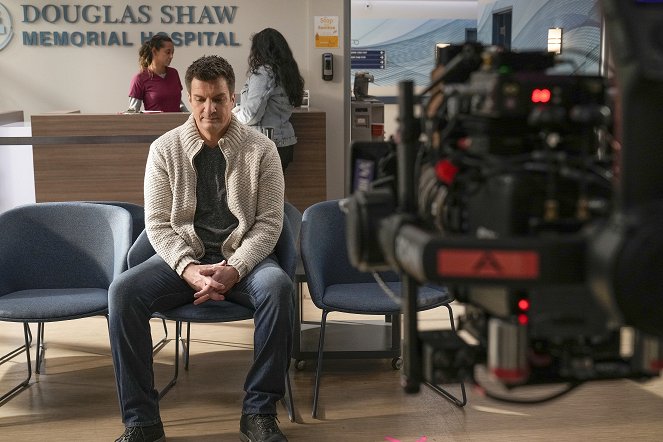 The Rookie - Brave Heart - Van de set - Nathan Fillion