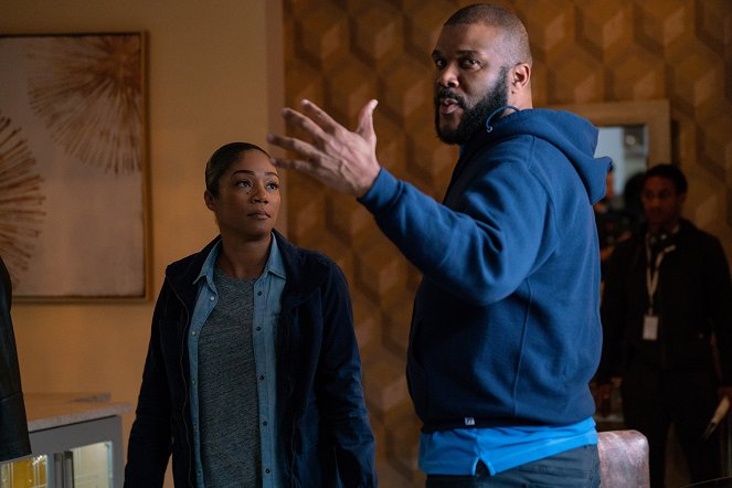 De tonta, nada - Del rodaje - Tiffany Haddish, Tyler Perry