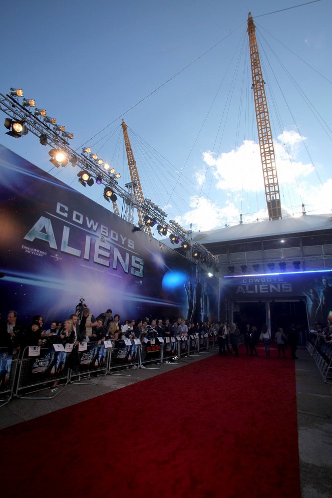 Cowboys & Aliens - Events - UK Premiere of Cowboys and Aliens at the Cineworld, 02 Arena on 11 August, 2011 in London, England