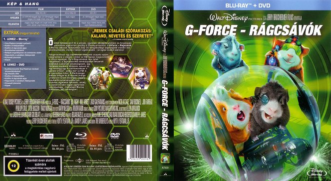 G-Force - Rágcsávók - Borítók