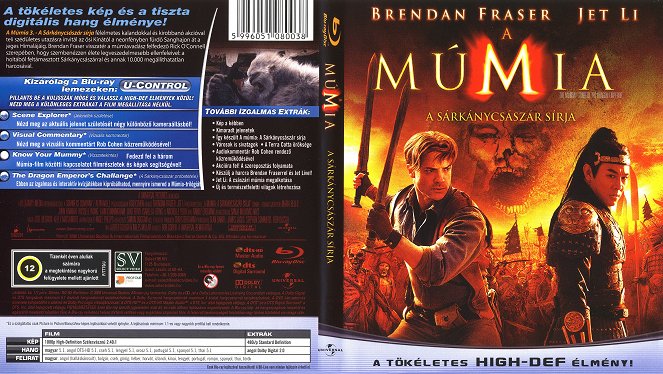 Múmia: Hrob dračieho cisára - Covery