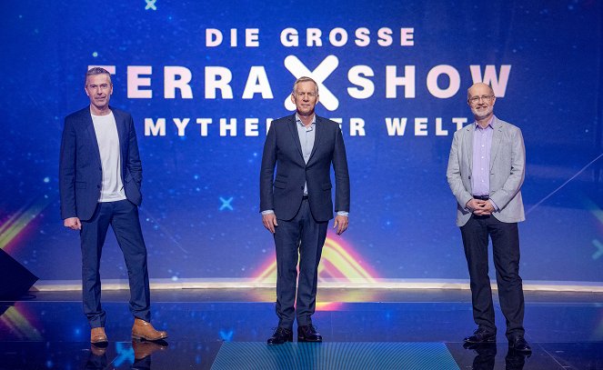 Die große "Terra X"-Show - Faszinierende Phänomene - Promokuvat - Dirk Steffens, Johannes B. Kerner, Harald Lesch