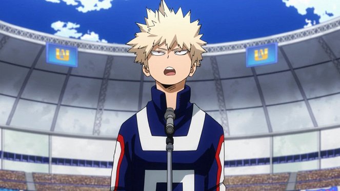 Boku no Hero Academia - Bouřlivá školní olympiáda - Z filmu