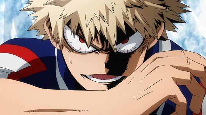 Boku no Hero Academia - Todoroki kontra Bakugo - Z filmu