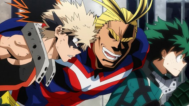 Boku no Hero Academia - Příběh Kacukiho Bakugó - Z filmu