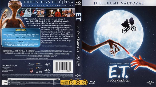 E.T. L'extra-terrestre - Couvertures