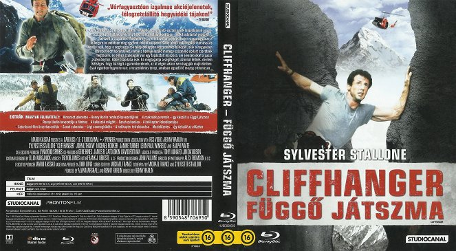 Cliffhanger - Függő játszma - Borítók