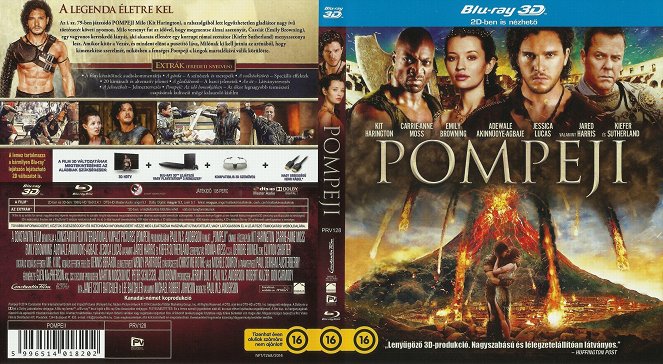 Pompeji - Borítók