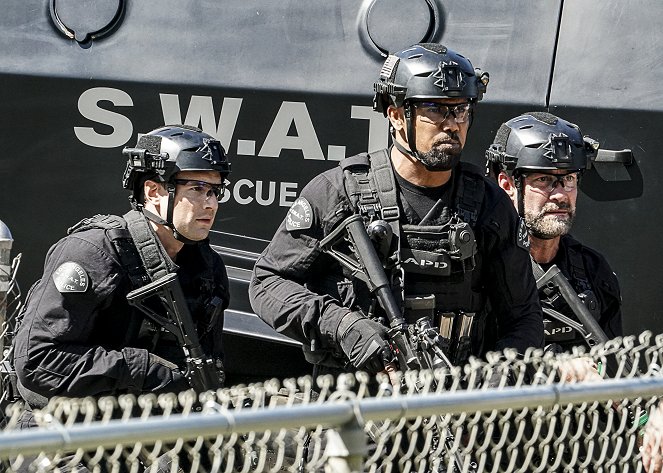 SWAT - Különleges egység - Helyi hősök - Filmfotók - Alex Russell, Shemar Moore, Jay Harrington