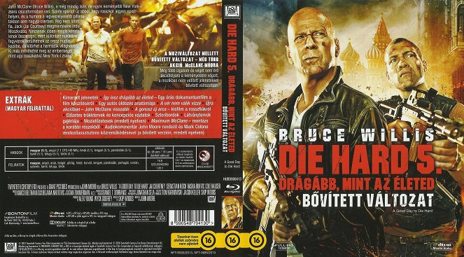Die Hard: Nunca é Bom Dia para Morrer - Capas