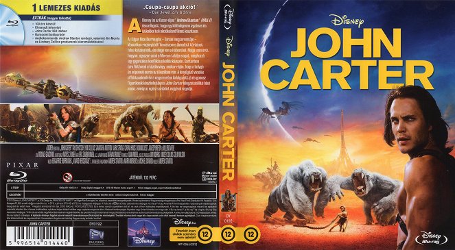 John Carter: Mezi dvěma světy - Covery
