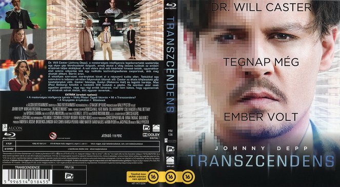 Transcendence - A Nova Inteligência - Capas