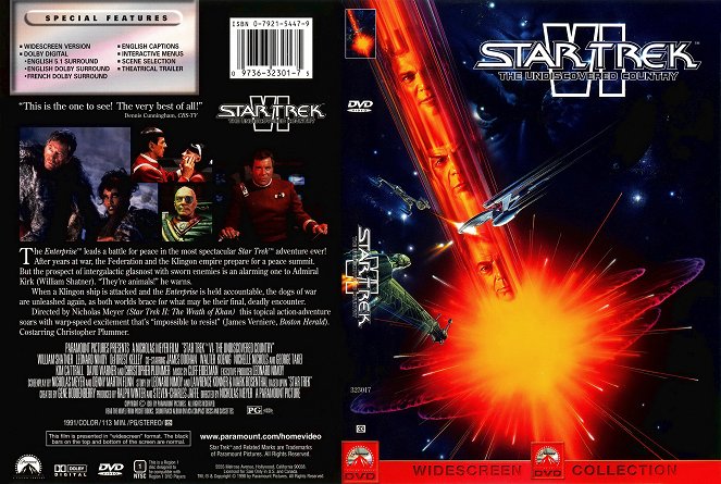 Star Trek VI: The Undiscovered Country - Coverit