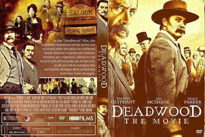 Deadwood: The Movie - Couvertures