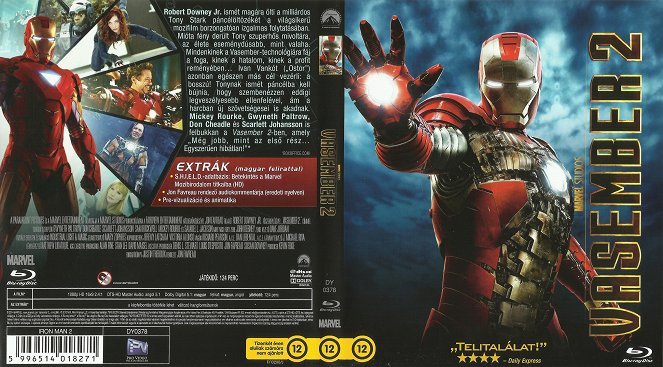 Iron Man 2 - Carátulas