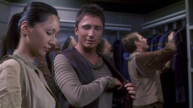 Star Trek: Enterprise - Komunikator - Z filmu - Linda Park, Dominic Keating