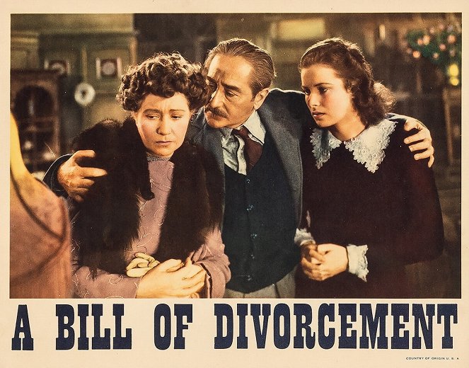 A Bill of Divorcement - Fotosky - Fay Bainter, Adolphe Menjou, Maureen O'Hara