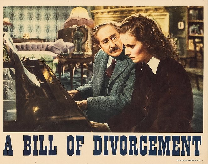 A Bill of Divorcement - Fotosky - Adolphe Menjou, Maureen O'Hara