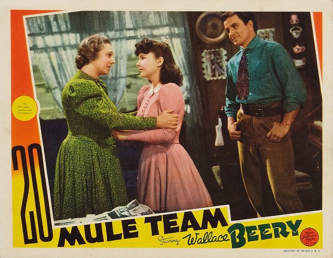 20 Mule Team - Lobby Cards