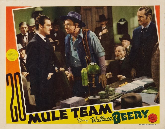 20 Mule Team - Lobby Cards