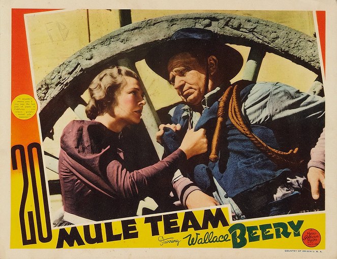 20 Mule Team - Lobby Cards