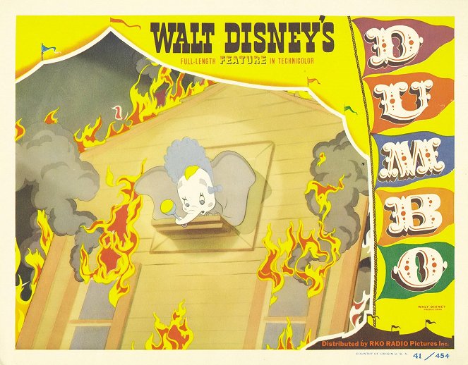 Dumbo, der fliegende Elefant - Lobbykarten