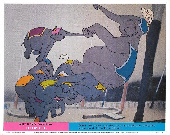 Dumbo, der fliegende Elefant - Lobbykarten