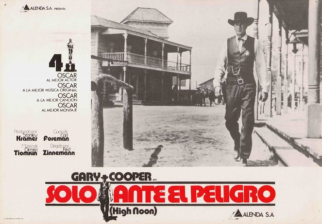High Noon - Lobbykaarten - Gary Cooper