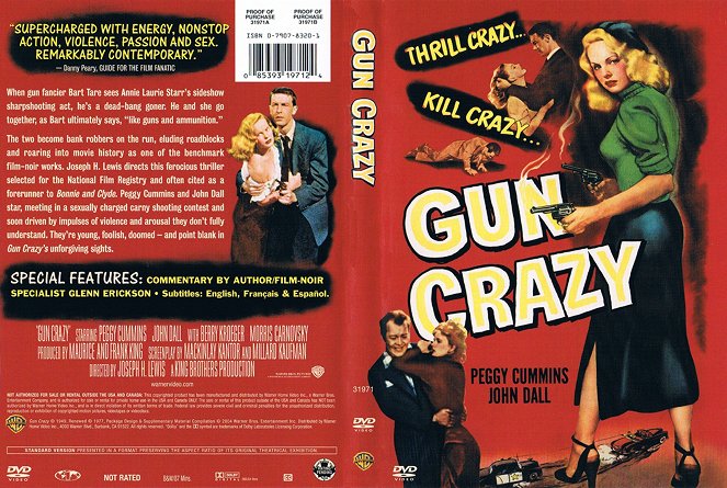 Gun Crazy - Okładki