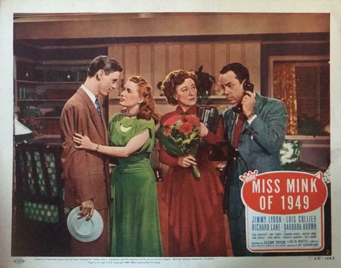 Miss Mink of 1949 - Cartões lobby
