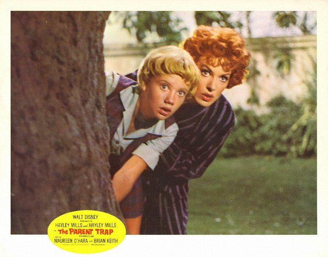 Rodzice, miejcie się na baczności - Lobby karty - Hayley Mills, Maureen O'Hara