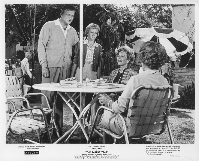 The Parent Trap - Vitrinfotók - Brian Keith, Hayley Mills, Joanna Barnes