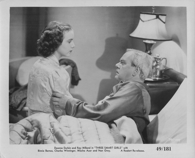 Three Smart Girls - Lobbykaarten - Deanna Durbin, Charles Winninger