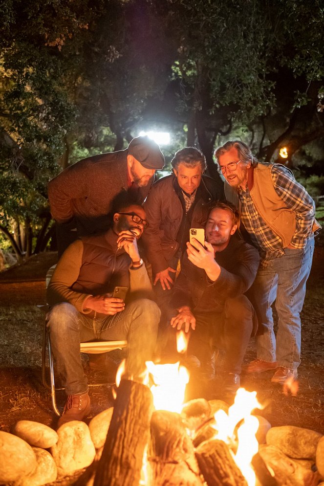 This Is Us - Jerry 2.0 - Photos - Sterling K. Brown, Jon Huertas, Justin Hartley, Griffin Dunne