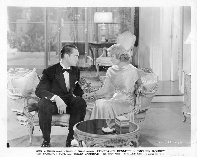Moulin Rouge - Lobby karty - Franchot Tone, Constance Bennett