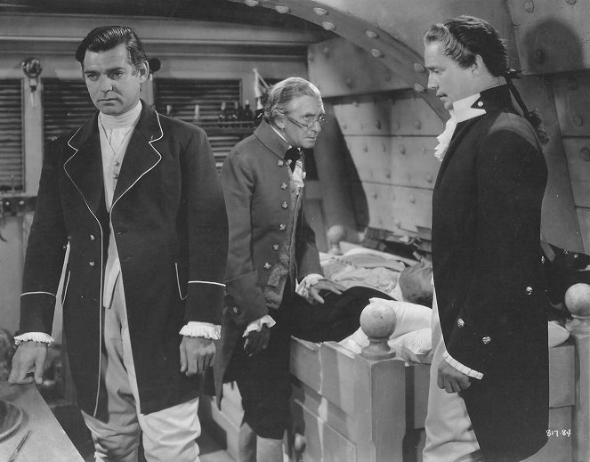 Vzpoura na lodi Bounty - Z filmu - Clark Gable, Franchot Tone