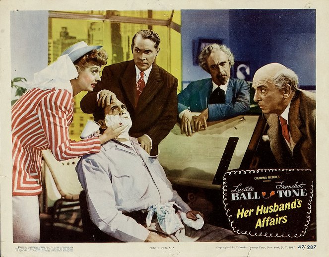 Her Husband's Affairs - Lobby Cards
