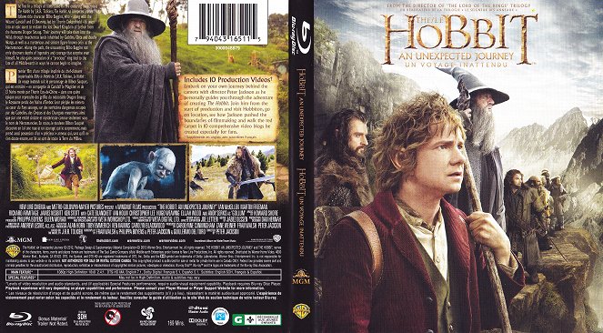 A hobbit - Váratlan utazás - Borítók