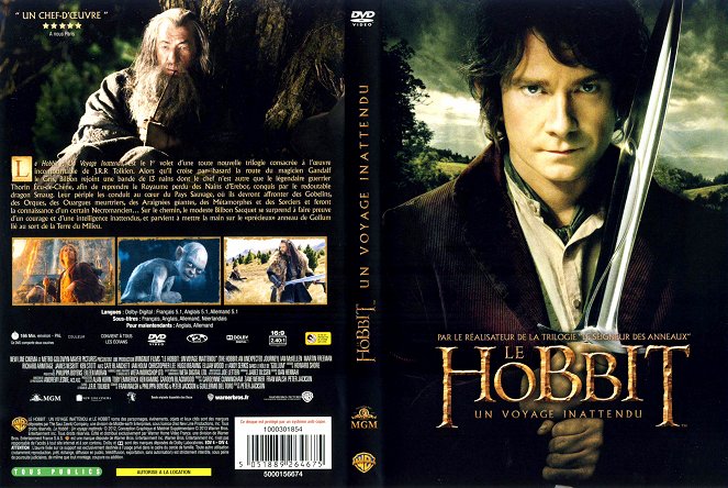 Le Hobbit : Un voyage inattendu - Couvertures