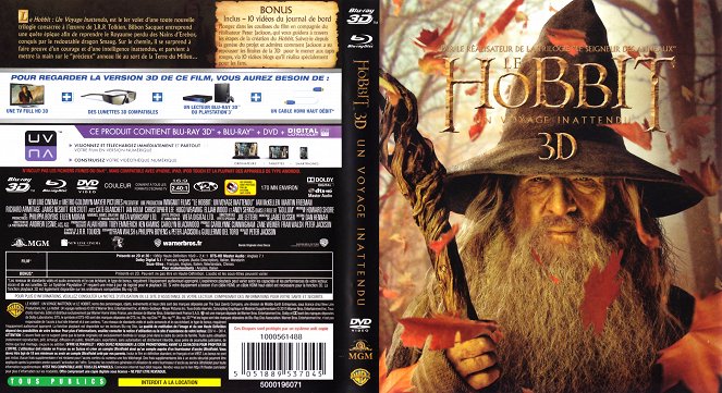 The Hobbit: An Unexpected Journey - Covers