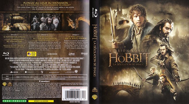 Hobbit: Pustkowie Smauga - Okładki