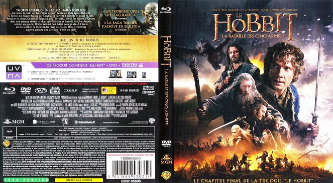 A hobbit: Az öt sereg csatája - Borítók