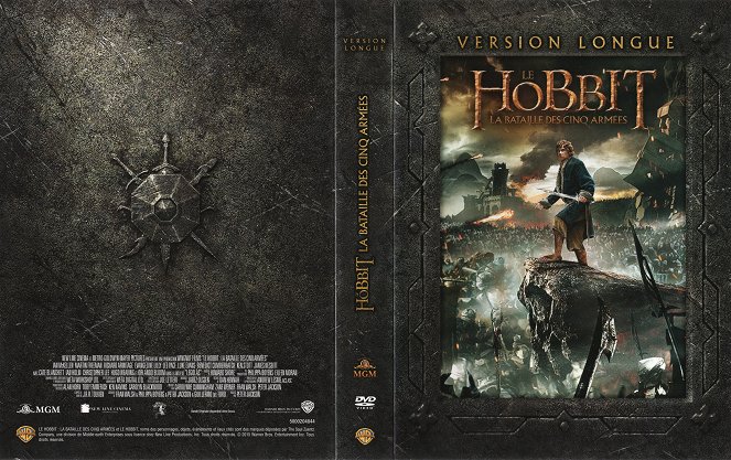 El hobbit: La batalla de los cinco ejércitos - Carátulas