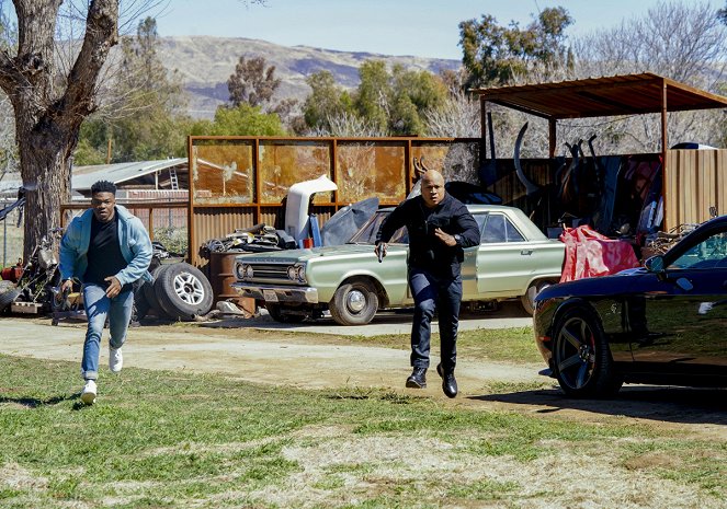 NCIS: Los Angeles - Through the Looking Glass - Van film - Caleb Castille, LL Cool J