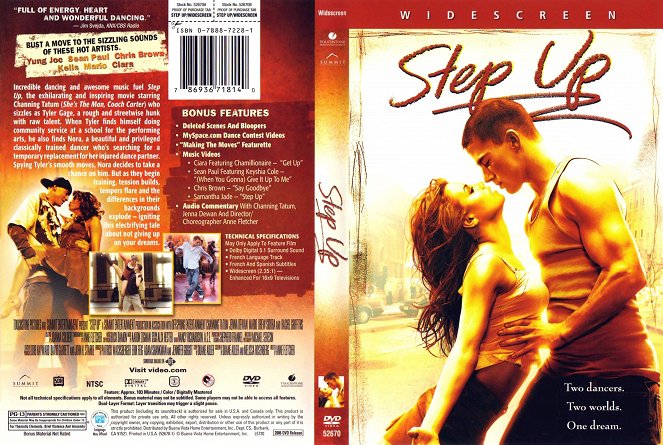 Step Up - Taniec zmysłów - Okładki