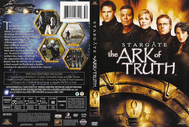 Stargate: The Ark of Truth - Carátulas