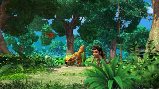 Księga dżungli - Wettkampf im Dschungel - Z filmu