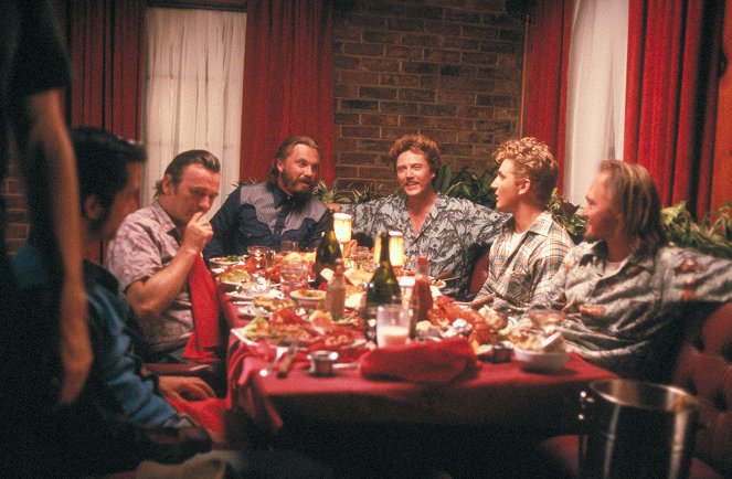 Homens à Queima-Roupa - Do filme - J.C. Quinn, R.D. Call, Christopher Walken, Sean Penn, Tracey Walter